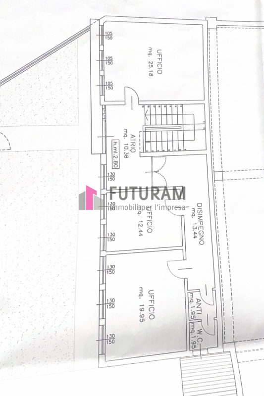 RIF: 134NM - PADOVA - PER INFO 340 335 8378 - 0444/310220

Propongo in affitto un ufficio al prim...