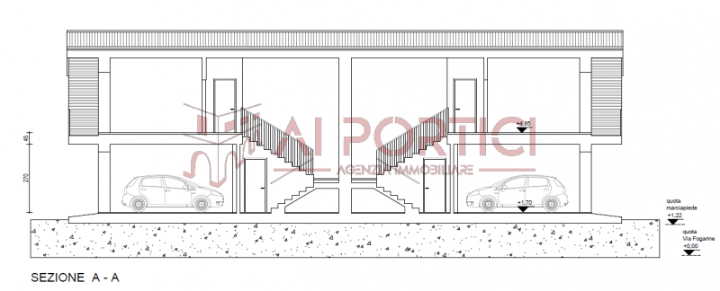 FOSSO' - PORZIONI DI BIFAMILIARE di nuova realizzazione che godono di un ingresso e un giardino t...