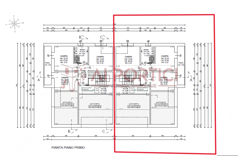 FOSSO' - PORZIONI DI BIFAMILIARE di nuova realizzazione che godono di un ingresso e un giardino t...