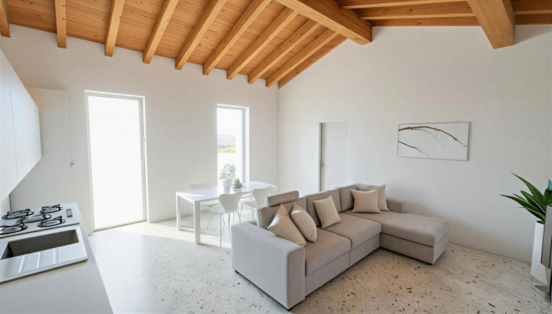 In contesto residenziale di nuova costruzione, proponiamo appartamento bicamere duplex, con spazi...