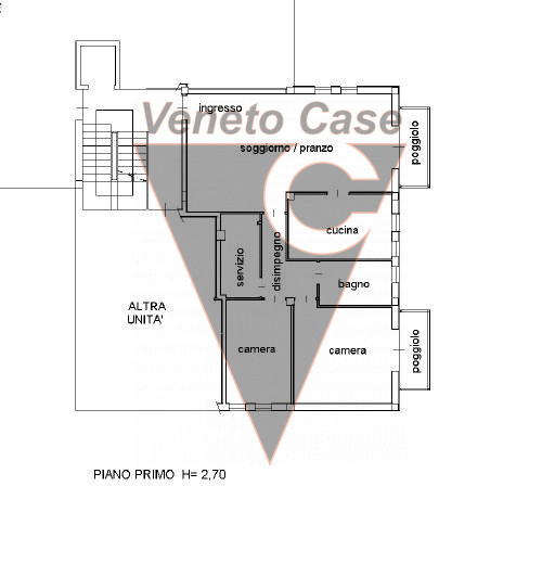 Nel cuore del paese, proponiamo un moderno appartamento sviluppato in unico livello servito da as...