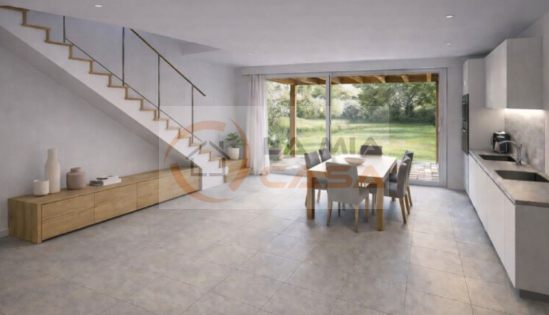 Legnaro - In contesto residenziale tranquillo e moderno, proponiamo porzione centrale di nuova co...