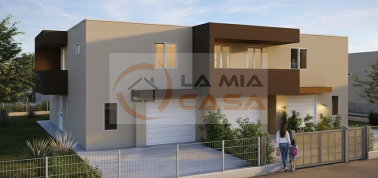 Legnaro - In contesto residenziale tranquillo e moderno, proponiamo porzione centrale di nuova co...