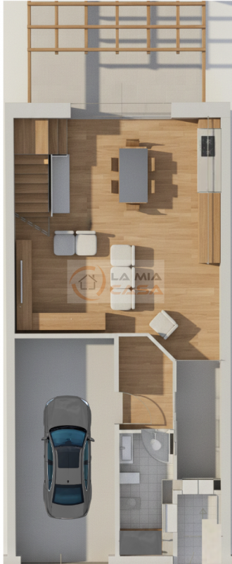 Legnaro - In contesto residenziale tranquillo e moderno, proponiamo porzione centrale di nuova co...