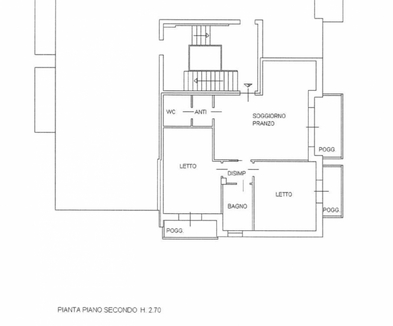 Proponiamo in vendita arioso appartamento di recentissima costruzione (Fine 2018) al secondo e ul...