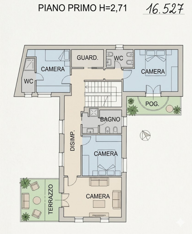 RESIDENZA DI PRESTIGIO – CASA SINGOLA CON GIARDINO PRIVATO

ZONA SAN CARLO / ARCELLA

In una dell...