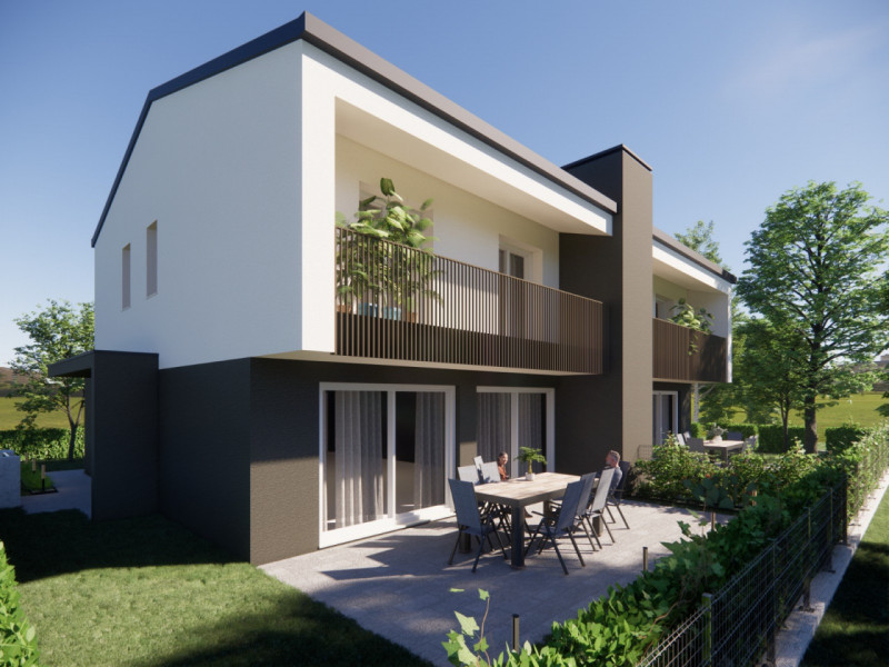 Castelfranco V.to: nella frazione di Salvatronda proponiamo alla vendita una villa bifamiliare di...