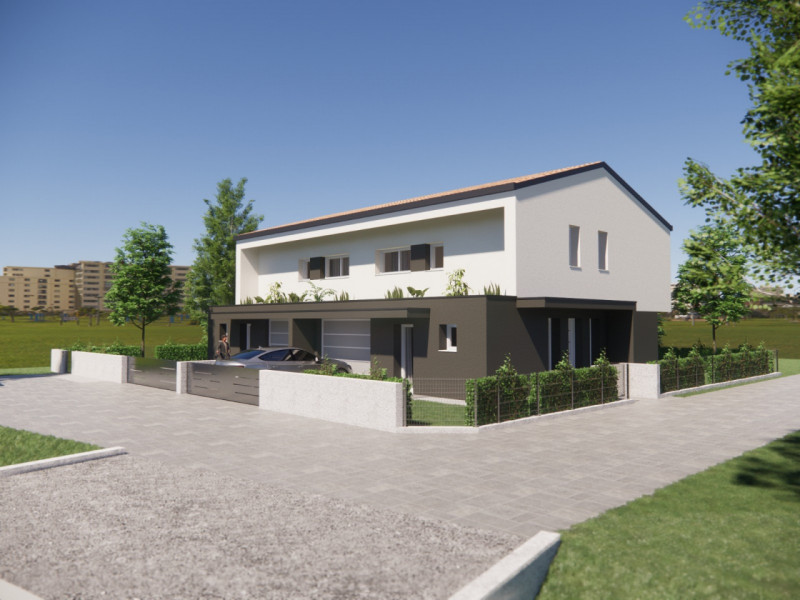 Castelfranco V.to: nella frazione di Salvatronda proponiamo alla vendita una villa bifamiliare di...