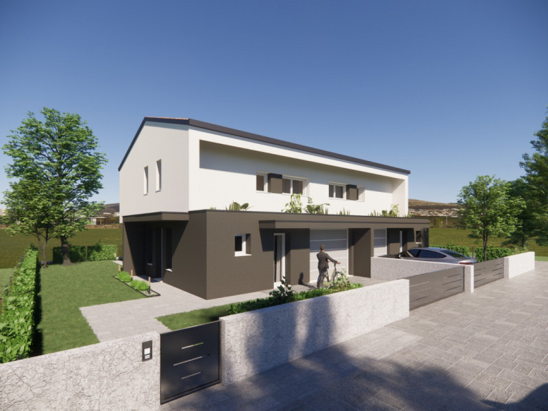 Castelfranco V.to: nella frazione di Salvatronda proponiamo alla vendita una villa bifamiliare di...