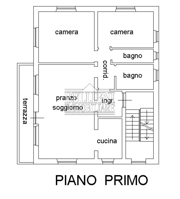 ZONA PISCINE - In posizione comoda al centro storico, proponiamo bifamiliare sovrapposta ristrutt...