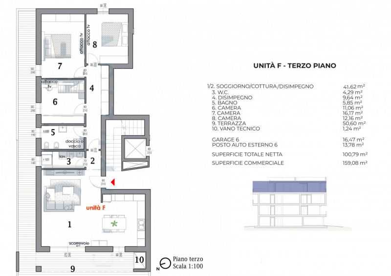 Proponiamo un esclusivo attico situato nella zona delle Cave di Padova, completato nel 2025. Ques...