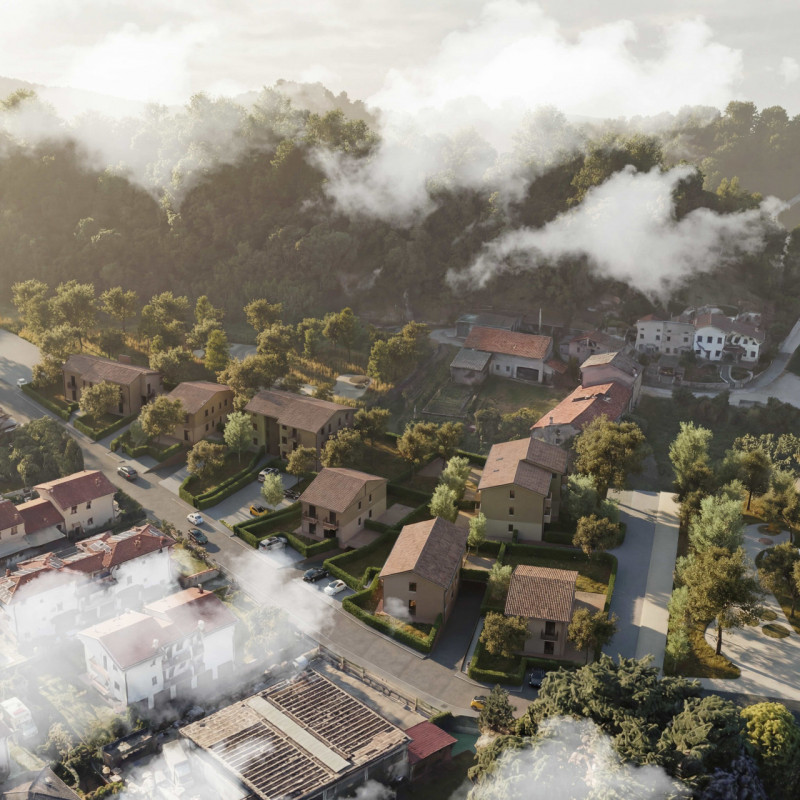 Unità 5.2 in Residenze CA.S.A. è composta da una bifamiliare affiancata nel blocco 2. Tale soluzi...