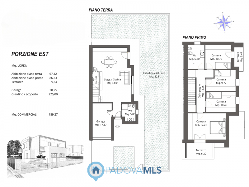 Immobile in esclusiva al Gruppo Padova MLS

Albignasego – Quartiere San Tommaso

Porzione di bifa...