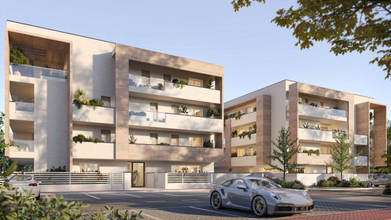 Nuovo contesto residenziale, palazzina in costruzione con soluzioni studiate nel minimo dettaglio...