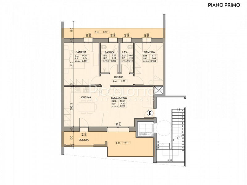 Rif. 5415 E - Casella d’Asolo, nuovo appartamento in vendita in tranquilla posizione comoda ai pr...