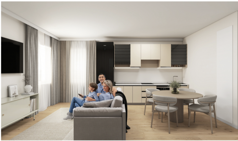 NUOVO BICAMERE al piano primo ed ultimo in piccola palazzina di sole 4 unità, nel cuore del quart...