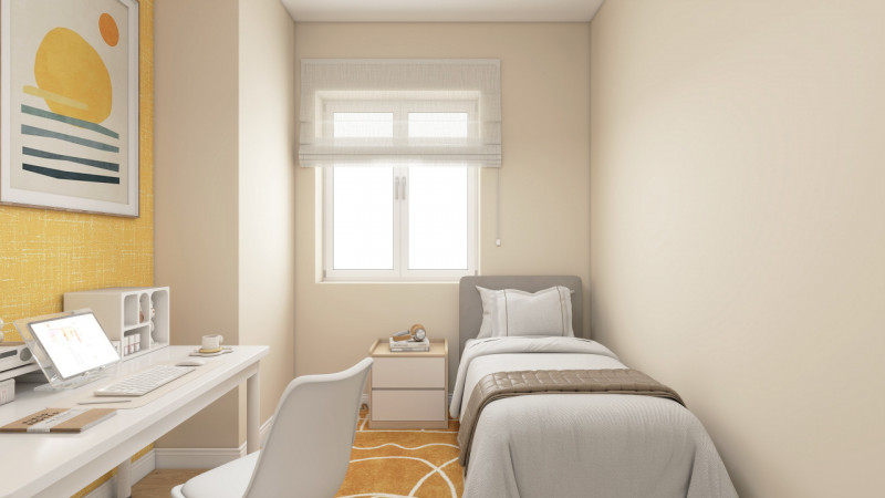 NUOVO BICAMERE al piano primo ed ultimo in piccola palazzina di sole 4 unità, nel cuore del quart...