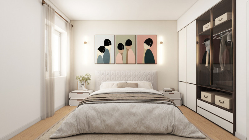 NUOVO BICAMERE al piano primo ed ultimo in piccola palazzina di sole 4 unità, nel cuore del quart...