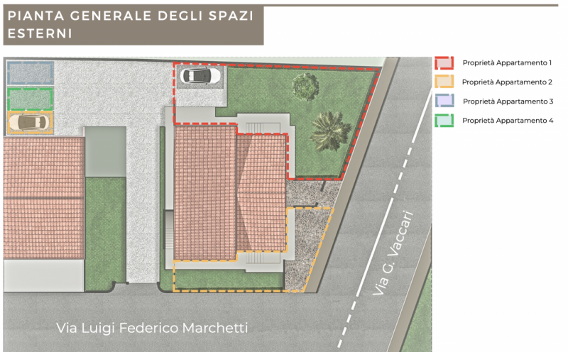 NUOVO BICAMERE al piano primo ed ultimo in piccola palazzina di sole 4 unità, nel cuore del quart...