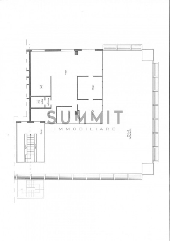 ZANE' - ZONA COMMERCIALE/DIREZIONALE:  Prestigioso UFFICIO di rappresentanza di 150 mq, all'ultim...