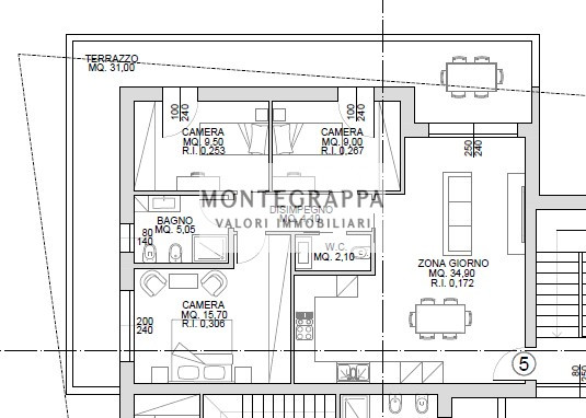 Nel cuore del centro di Loria, proponiamo in vendita un esclusivo appartamento quadrilocale di nu...