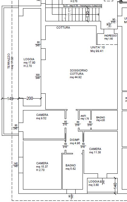 Al secondo e ultimo piano di una palazzina moderna di sole 10 unità, proponiamo un elegante appar...