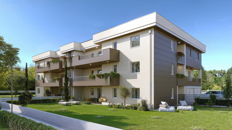 Al secondo e ultimo piano di una palazzina moderna di sole 10 unità, proponiamo un elegante appar...