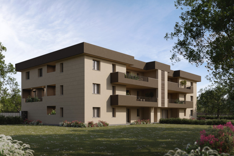 Al primo piano di una moderna palazzina di sole 10 unità, proponiamo un elegante appartamento di ...