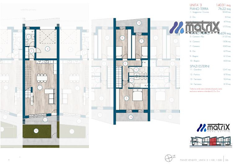Villa a schiera  fotovoltaico 6 Kw zona giorno 50 mq €. 309.000 totali 140 mq calpestabili,.
A 2 ...