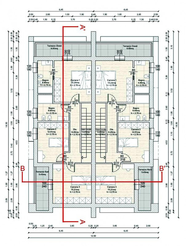 BIFAMILIARE A4 A SAN TOMMASO €.420.000 - rif.JP641

Questa splendida villa è composta, al piano t...