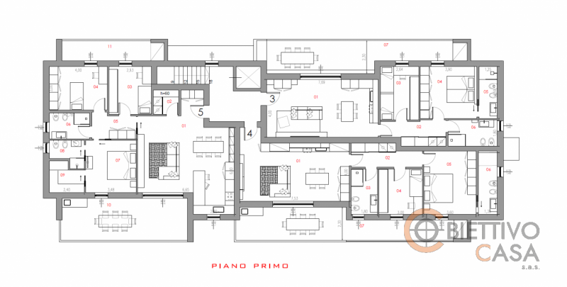VIGODARZERE RIF.V05: Unico appartamento tricamere, disponibile nel condominio 5DOMUS! Questo lumi...