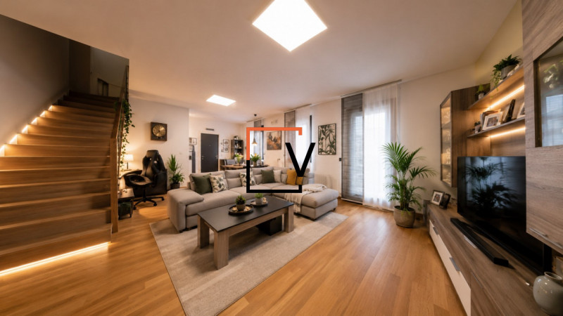 V413 - Proponiamo in vendita, in un contesto residenziale estremamente tranquillo, immerso nel ve...