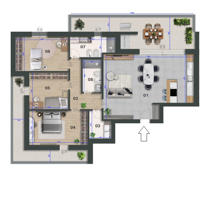 Selvazzano Dentro – Quartiere San Domenico

Nuovo appartamento con tre camere in classe A4

Nel r...