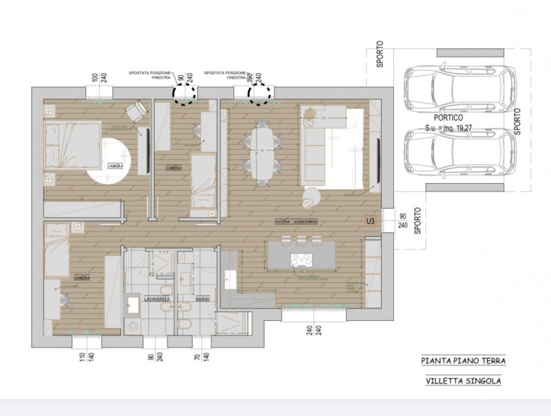 A Castello di Godego è iniziata la costruzione di questa VILLETTA SINGOLA SU PIANO UNICO.
La prog...