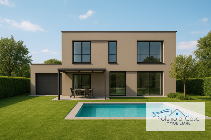 VIGONOVO loc. Galta: Siamo lieti di proporvi in vendita esclusiva nuova bifamiliare situata in po...