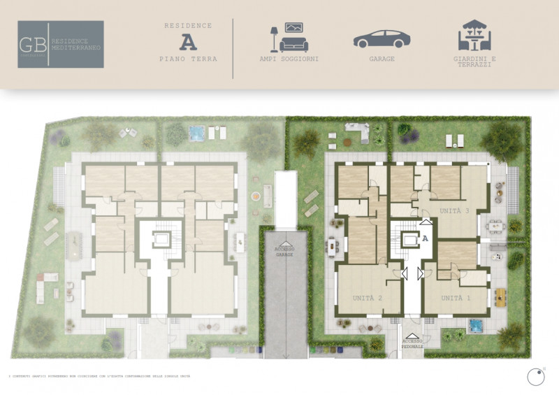 Nuovo contesto residenziale, palazzina in costruzione con sole tre unità abitative per piano stud...
