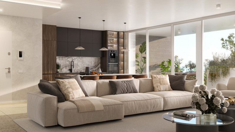 Nuovo contesto residenziale, palazzina in costruzione con sole tre unità abitative per piano stud...