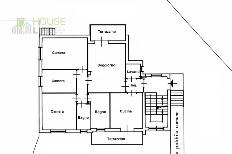 SCHIO - SS. Trinità: in zona residenziale tranquilla e molto ricercata, proponiamo luminoso TRICA...