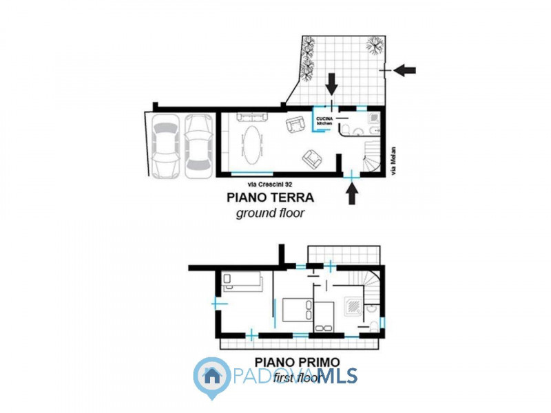 OTTIMA CASA SINGOLA SU DUE LIVELLI CON GIARDINO PRIVATO.

Immobile in esclusiva al Gruppo Padova ...
