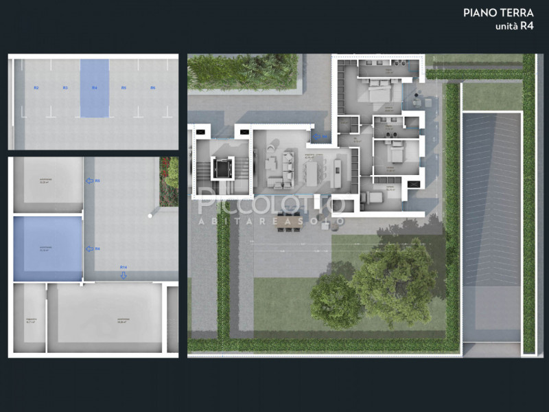 Rif. V5451 R4 - Montebelluna, in tranquilla posizione a una passeggiata dal centro, appartamento ...