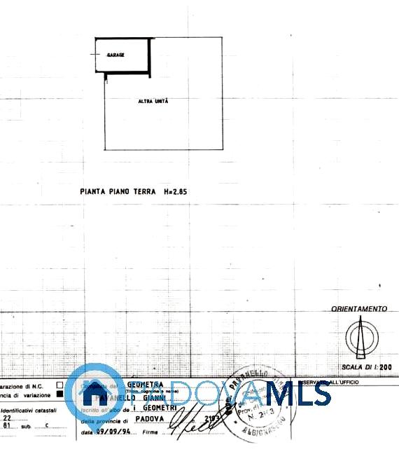 Immobile in esclusiva al Gruppo Padova MLS

Albignasego, in località Carpanedo, proponiamo una ca...
