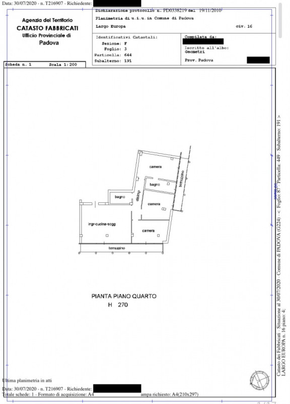 Scopri questo bellissimo appartamento quadrilocale situato al 4° piano con ascensore, in una dell...