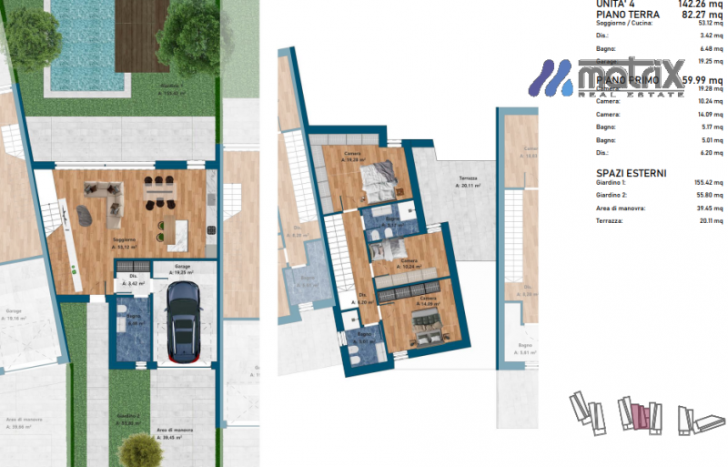 Villa Dolo €. 425.000 Nuova costruzione cl A4

" NOVAVILLAGE"

Il nuovo residence in centro a Dol...