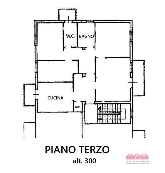 CONTRATTO 3+2 CON RESIDENZA: A VICENZA, QUARTIERE SAN PIO X, IN POSIZIONE INTERNA MOLTO TRANQUILL...