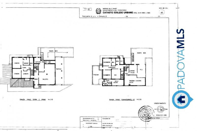 Immobile in esclusiva al Gruppo Padova MLS

PRESTIGIOSA VILLA SINGOLA CON PISCINA INTERNA E AREA ...