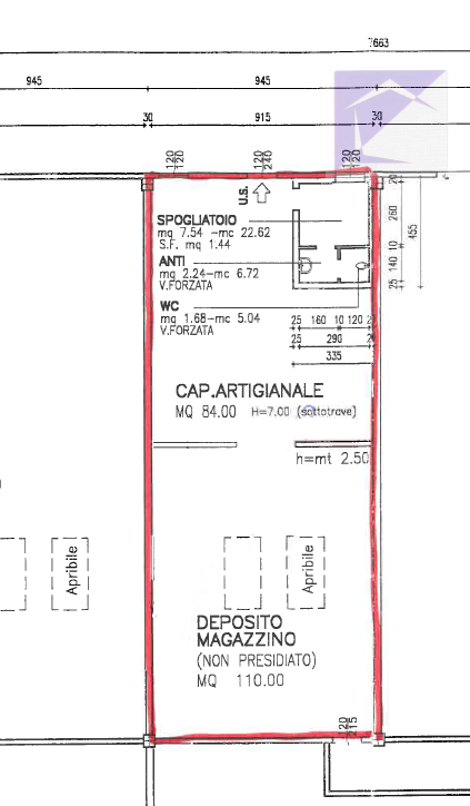 Nel territorio comunale di Loreggia, proponiamo in vendita fabbricato a destinazione produttiva r...