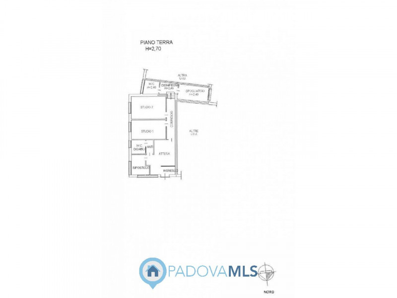 Appartamento ad uso studio medico / dentistico ristrutturato a norma di legge

Immobile in esclus...