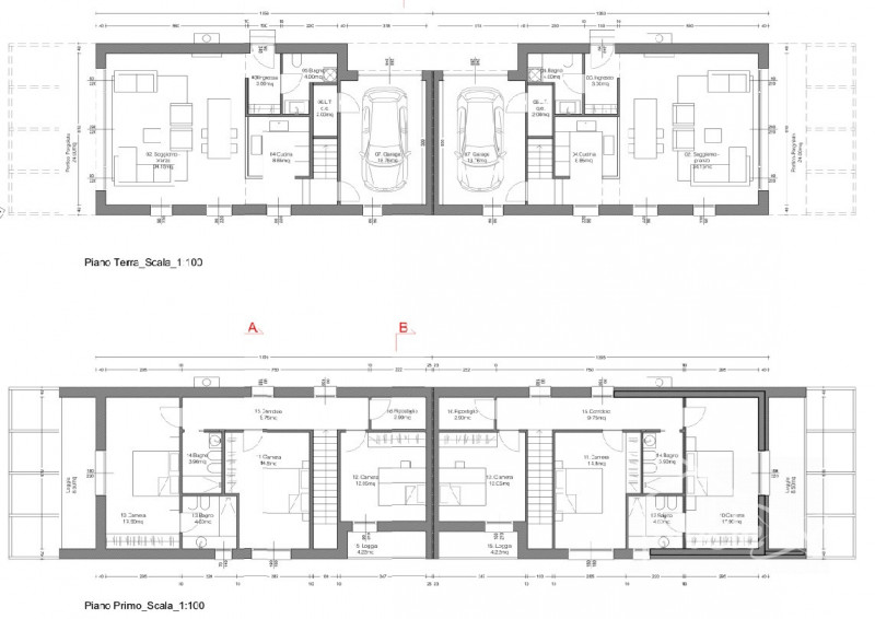 Abano terme. In zona Giarre proponiamo splendida bifamiliare di nuova costruzione da realizzare c...