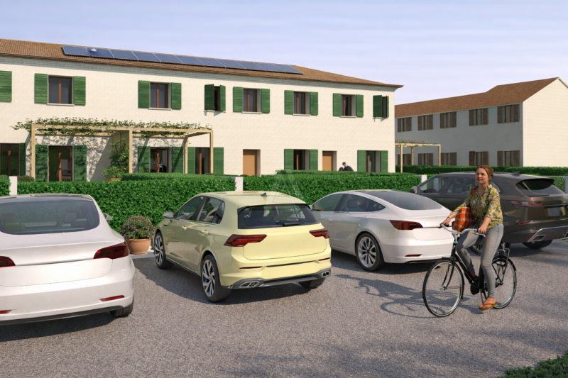 In zona comoda e vicina al centro, proponiamo villetta a schiera di centro di nuova costruzione, ...