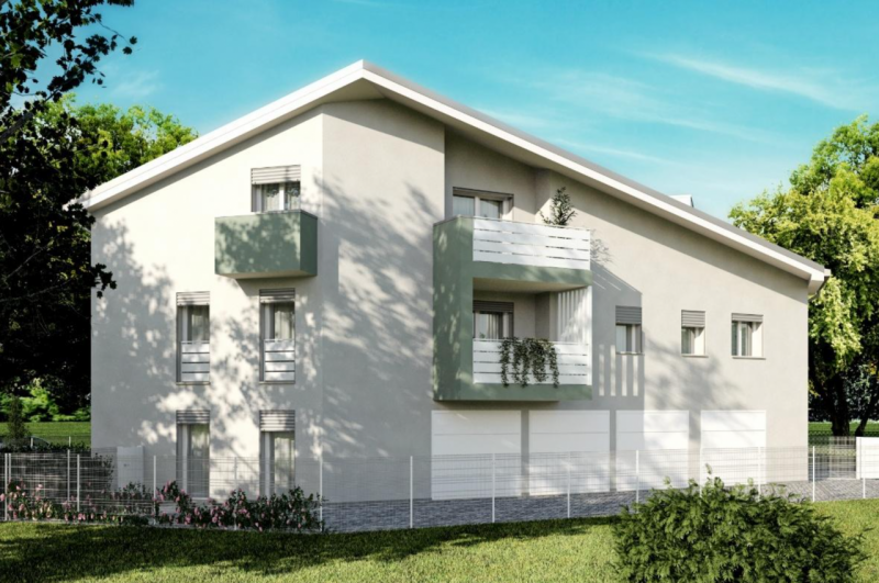 TREMIGNON - Proponiamo in vendita elegante appartamento trilocale al piano terra su contesto di s...